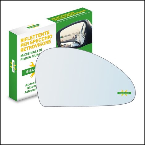 Vetro specchio retrovisore cromato lato dx-passeggero per ford cougar (ec) dal 1