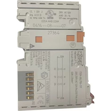 Wago 750-402 Módulo de entradas digitales PLC 24VDC 4 entradas