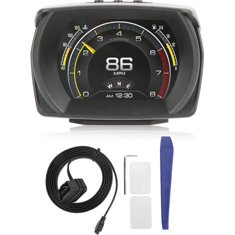 Ecran LCD GPS OBD2 Inclinometre HUD Intelligent Universel pour Voitures SUV Camping-cars Pickups Tout-Terrain (1/5)