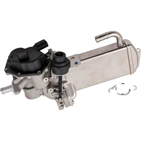 Refroidisseur de soupape EGR, Métal, Électrique, Connecteur à 5 broches, Compatibilité avec les véhicules compacts et de taille intermédiaire haut de gamme (1/5)