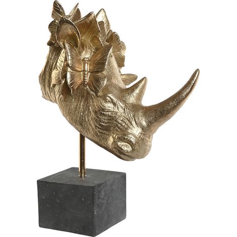 Esprit Statua Decorativa Noir Doré 33 x 24 cm (1/4)