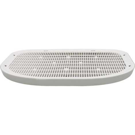 Tapis de litière pour chat imperméable, robuste, antidérapant, anti-fuites et facile à nettoyer. Gris. (1/5)
