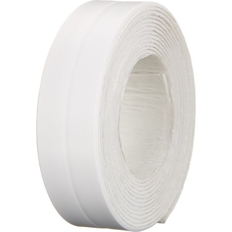 CON:P nastro di tenuta (senza PVC), sigillatura permanente di vasche da bagno, lavabi e docce, senza silicone, 28 mm x 3,2 m, 1 pz, SA131 (1/3)