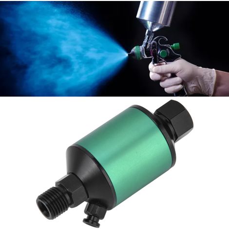 Séparateur huile-eau 1/4", filtre à air, pompe à air, filtre, compresseur, composants pneumatiques, pistolet de pulvérisation, composants pneumatiques, vert (1/5)