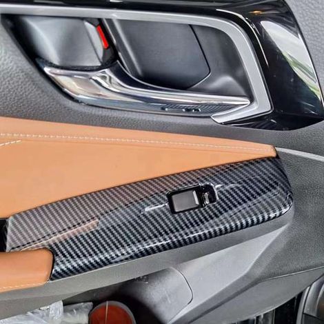 Fensterheberschalterabdeckungen für linksgelenkte Isuzu MU-X Fahrzeuge der Baujahre 22-23 (1/5)