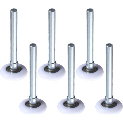 teiliges Set Nylon Garagentorrollen 45 x 120 mm mit 6200