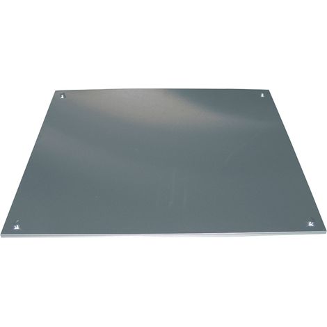 Fond de hotte inox - Largeur : 900 mm - Hauteur : 750 mm - Fixation : A coller - DEVISMES