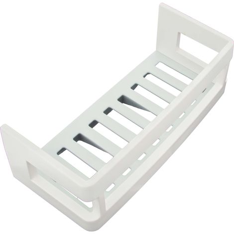tecuro Design Seifenkorb Schwammkorb 220 x 100 x 85 mm, mattweiß pulverbeschichtet (1/3)