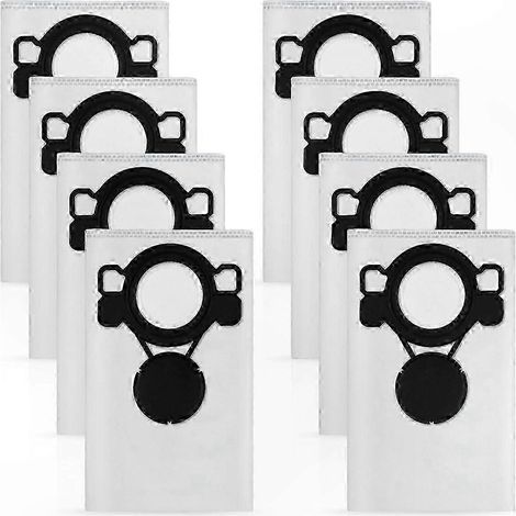 Sacs filtrants de rechange grande capacité pour extracteur de poussière humide/sèche compatible VC4210L (1/5)