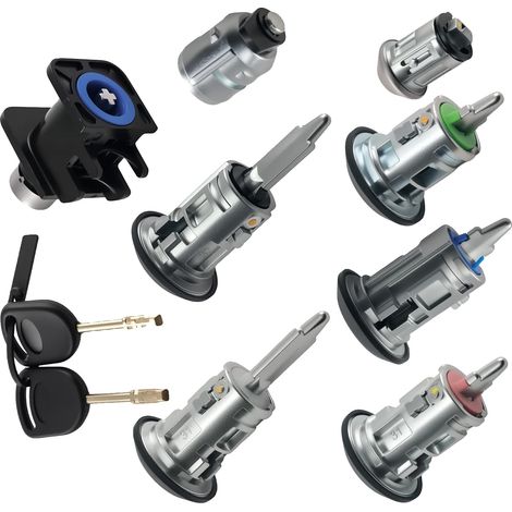 Verrou de trappe à carburant, Métal de haute qualité, S'adapte aux modèles 2002-2007, Compatible avec Ford Transit Connect, Mécanisme de verrouillage sécurisé, Conforme aux normes de sécurité de l'ind (1/5)