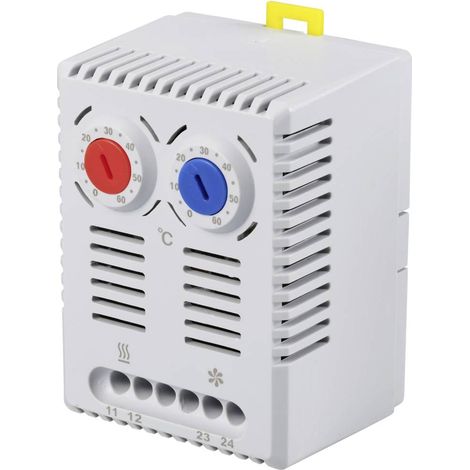 TRU COMPONENTS Termostato per armadio elettrico TC-NT71-F01 NCNO 1 NC, 1 NA (L x L x A) 72 x 52 x 50 mm 1 pz. (1/5)