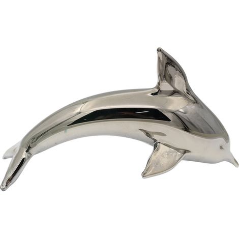 Dekorativer Delfin-Briefbeschwerer aus Glas – elegant und modern