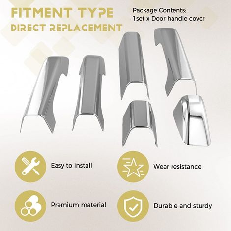 Suitable for 23-4 Ford Transit T8 exterior door handle covers (1/4)