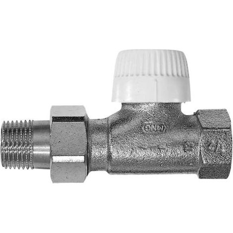 Honeywell Thermostatventilkörper VS Messing, vernickelt Durchgang, 3/4'', V2000DVS20 (1/2)