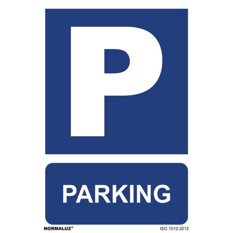 Panneau Parking Obligatoire Signalisation Parking Pvc Résistant - Normaluz