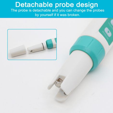 Testeur de qualité d'eau portable multifonctionnel 7 en 1, étanche IP67, compensation automatique de température avec conversion °C/℉, rétroéclairage. Référence de remplacement : E22977