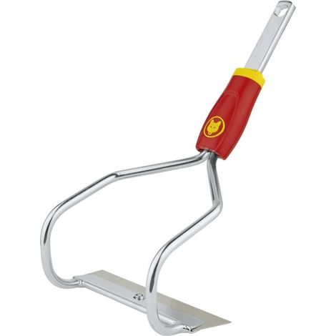 Desmalezadora Wolf Garten HO-M 15, herramienta de jardinería de 15 cm, ideal para eliminar malas hierbas y aflojar la tierra en jardines pequeños y macizos de flores.
