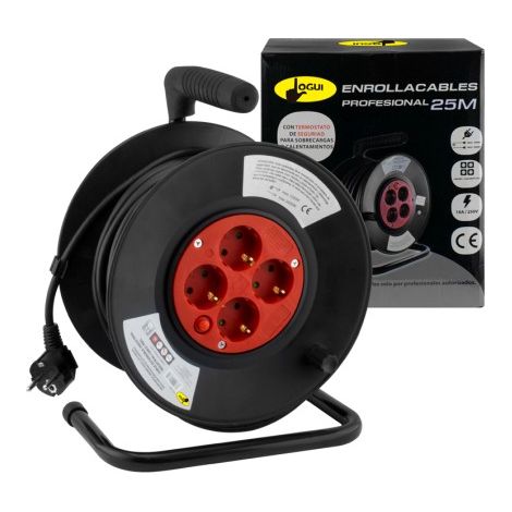 Professionelle Kabeltrommel – 25 m, GIBALTO (1/5)