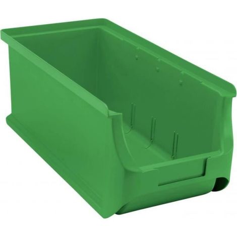 Bac de rangement - - 456293 - 125 x 150 x 320 mm - Plastique - Vert