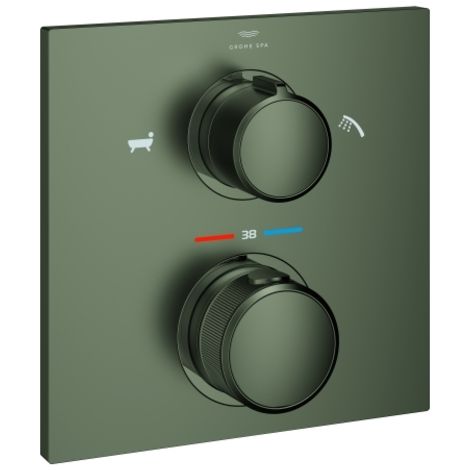 Mitigeur thermostatique Allure 194462 FMS pour Rapido SmartBox graphite satiné (1/2)