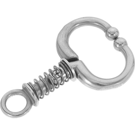 Anneau Nasal sans Perçage pour Vache Réutilisable Acier Inoxydable Système de Traction pour Veaux et Bovins Équipement Agricole (1/5)