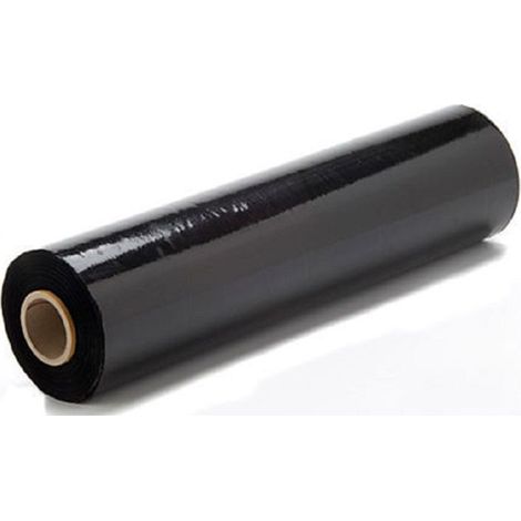 FILM POLIETILENE PER IMBALLO H 50CM KG 2,2 NERO ROTOLO