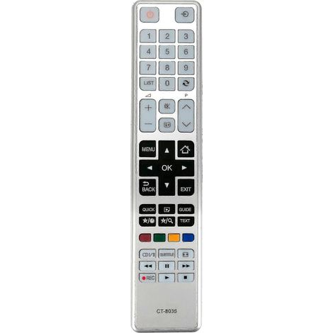 Télécommande compatible avec le téléviseur LCD Toshiba 40T5445 (CT-8035) (1/5)