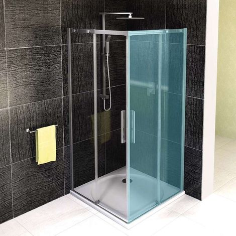 Polysan Altis Line - Porte de douche, 90x200 cm, aluminium poli/verre transparent AL1590C (1/3)