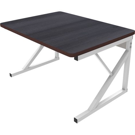 – Support de four à micro-ondes – Étagère de rangement en acier galvanisé – Dimensions 54x35x34.5cm – Idéale pour cuisine et garage (1/5)