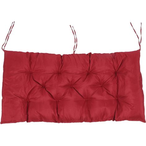 Assise de balançoire extérieure rembourrée en coton PP, coussin de banc imperméable et anti-UV pour mobilier de jardin, chaise à deux places, terrasse et véranda (1/5)