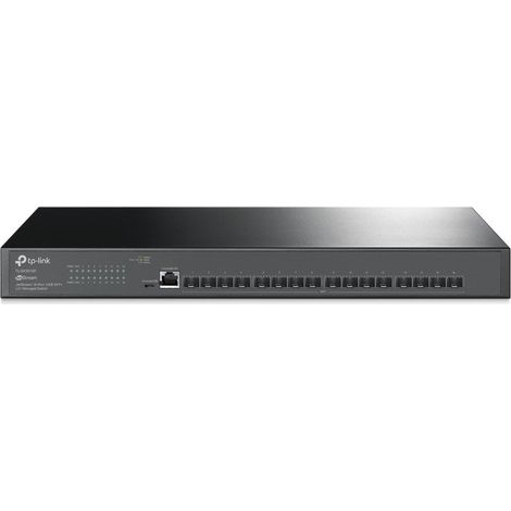 TP-Link TL-SX3016F commutateur réseau Géré L2/L2+ Aucun Noir (1/3)