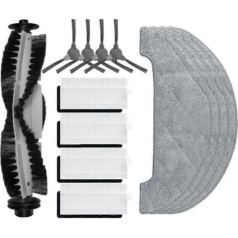 Filtre pour aspirateur brosse pour aspirateur Filtre de brosse pour aspirateur filtre de Polaris PVCR 4105 WI – FI IQ Home Aqua Main Side Brosse Filtre Serpillière Cloth Robot Aspirateur (1/5)