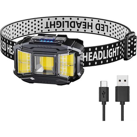 COB-LED-Scheinwerfer mit starkem Licht und Bewegungssensor