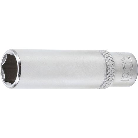 Llave de vaso hexagonal, larga entrada 6,3 mm (1/4") 3/8"