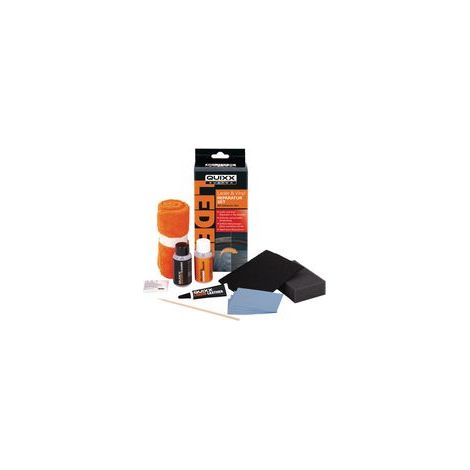 Kit di riparazione pelle quixx leather repair kit facile da usare finitura professionale