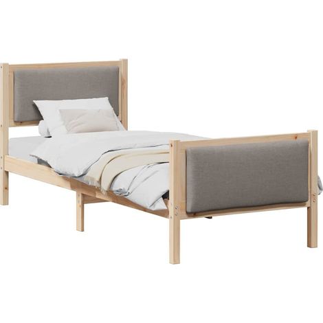 Maison Exclusive - Struttura del letto con testiera Talpa 80 x 200 cm Tessuto