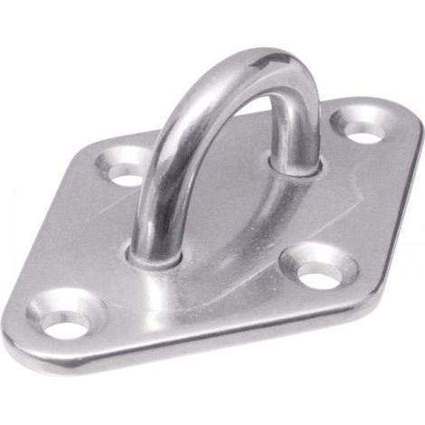 Pontet à platine Losange 50X80 Inox A2 - 5 pièces