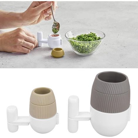 Juego de 2 piezas para hacer albóndigas, utensilios de cocina para hacer albóndigas de pescado y carne, ideal para el hogar y restaurantes. (1/5)