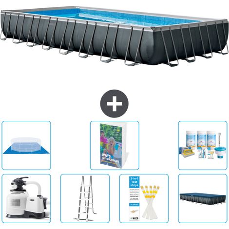 Ultra XTR Pool Rechteckig - 975x488x132 cm - 8-teilig S599