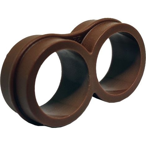 Estrangulador Marrón 16mm. Bolsa de 5 Unidades (1/2)