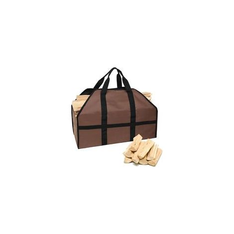Large Firewood Basket for Firewood - 600D Oxford Waterproof Foldable Firewood Storage Bag with Handle, Multifunction Firewood Storage Bag, Carry Bag (1/4)