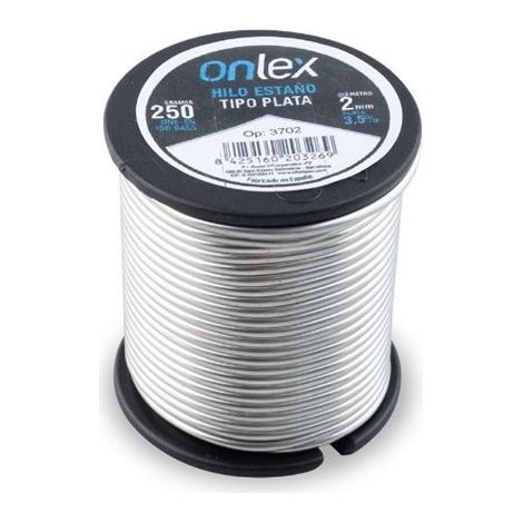 Bobina di stagno con 3,5% di argento Ø2mm (250g)