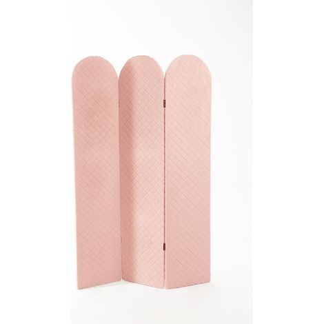 Biombos - Biombo Miller Terciopelo - Rosa