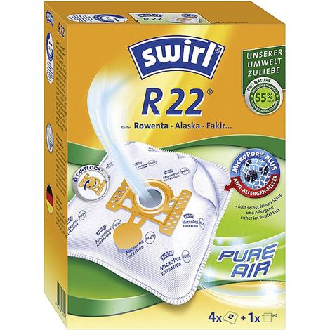 Swirl - sacchetto aspirapolvere r22 ecopor ins. 4 pezzi - 6782916 - 4006508179428 (1/2)