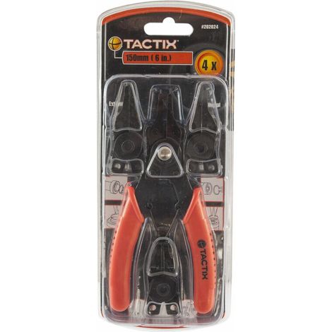 Pince circlips Tactix 150 mm a becs interchangeables (1/2)