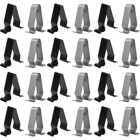 Set of 24 car fastening clips - 4B0867276A - Compatible with VW Caddy - Fastening clips - Door trim fastening clips - 2 colors (1/5)