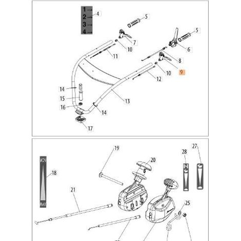 ORIGINALHEBEL EMAK PB0307010073R