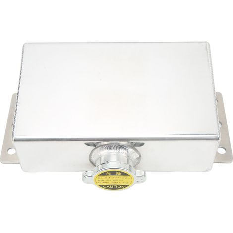 Bouchon de liquide de refroidissement 1L, réservoir d'expansion en alliage d'aluminium universel pour voiture, kit de rechange auto. (1/5)