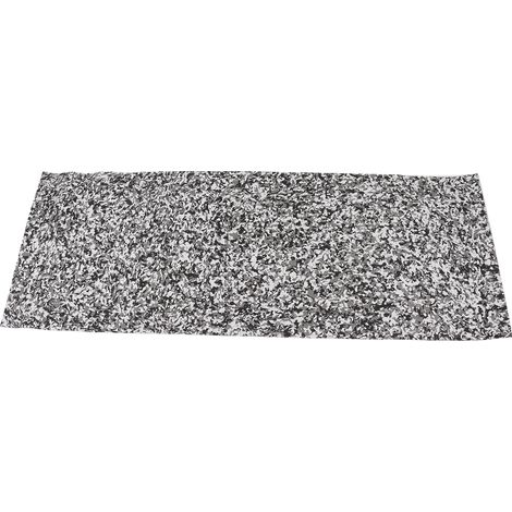 Tapis EVA camouflage 240x90cm antidérapant résistant eau choc thermique bateau yacht piscine isolant noir gris blanc (1/5)