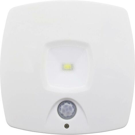 VEILLEUSE LED AVEC DÉTECTEUR DE MOUVEMENT MÜLLER-LICHT 27700015 CARRÉ LED BLANC LUMIÈRE DU JOUR BLANC (1/4)